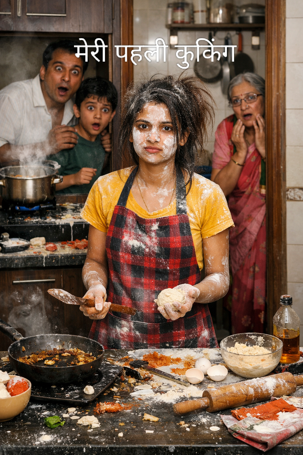 मेरी पहली कुकिंग