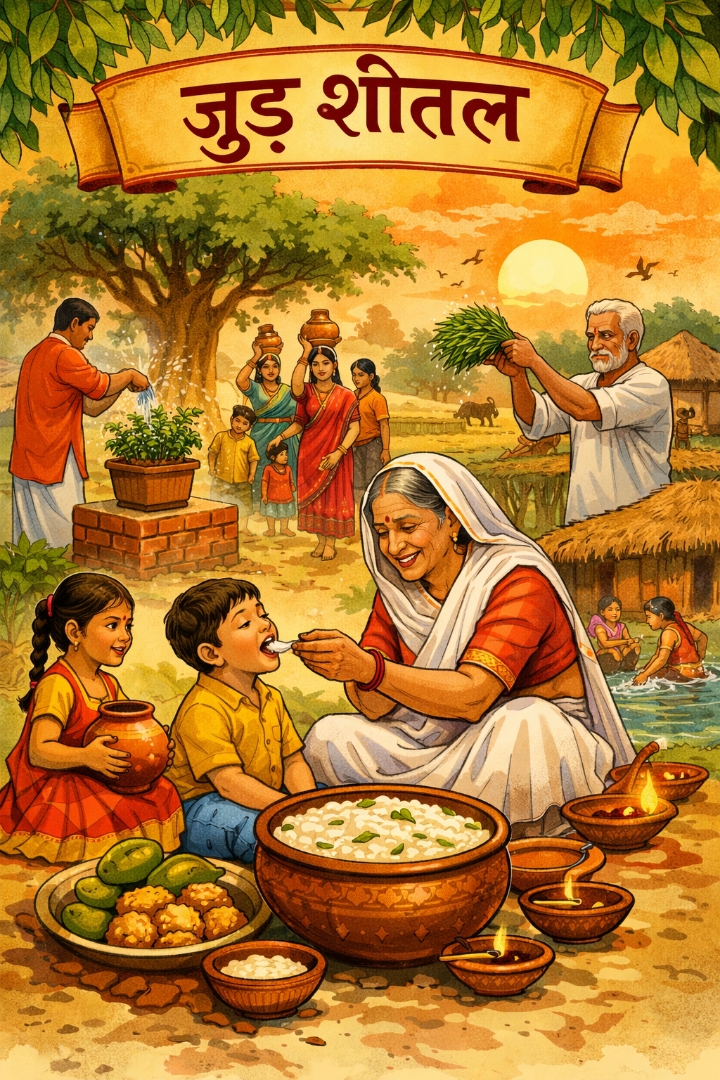 जुड़ शीतल की मधुर छांव