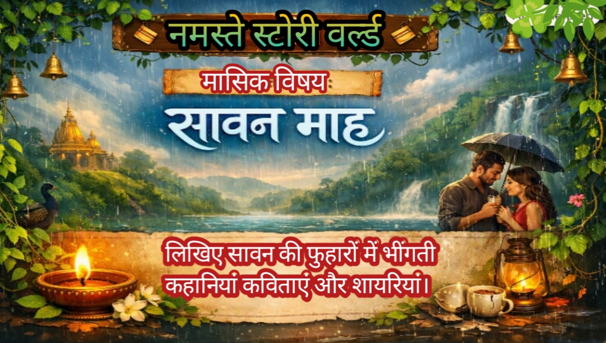 सावन माह बैनर